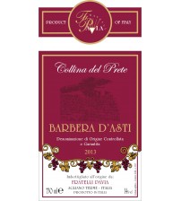 Barbera d'Asti Collina  del Prete 2013-D.O.C.G. - 750 ml  (14% vol.) 